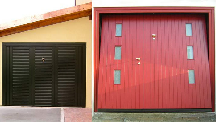 Porte basculanti per garage, portoni manuali e automatici nigma ... Chiusure per garage